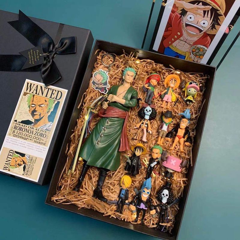 Figurine de collection GENERIQUE Coffret cadeau One Piece ensemble