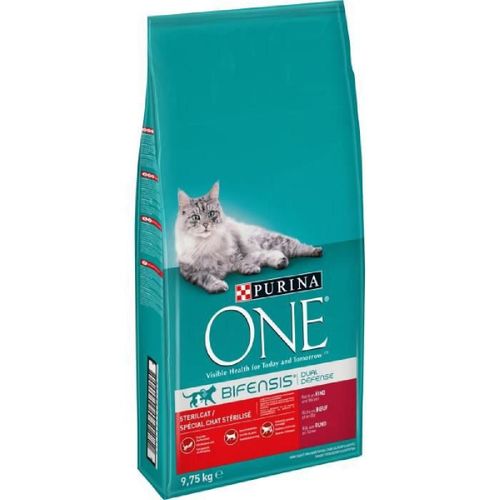 Purina One Croquettes Bifensis - Aliment Complet Pour Chats Adultes - 9.75 Kg