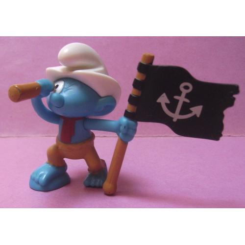 Figurine Schtroumpf Pirate N°23 B " Les Schtroumpfs" 2018 - Peyo / Happy Meal / Mcdonald's