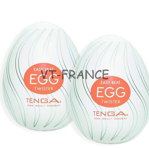 Masturbateur Homme Sextoy Tenga Egg Le Meilleur, Couleur: Twister 2pcs