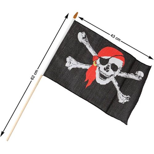 Drapeau Pirate 43x28 ??Cm