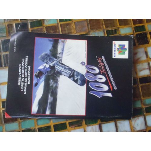 Notice Nintendo 1080 Ten Eighty Snowboarding
