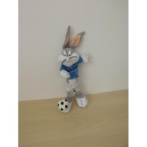 Doudou Peluche Lapin Bugs Bunny Foot