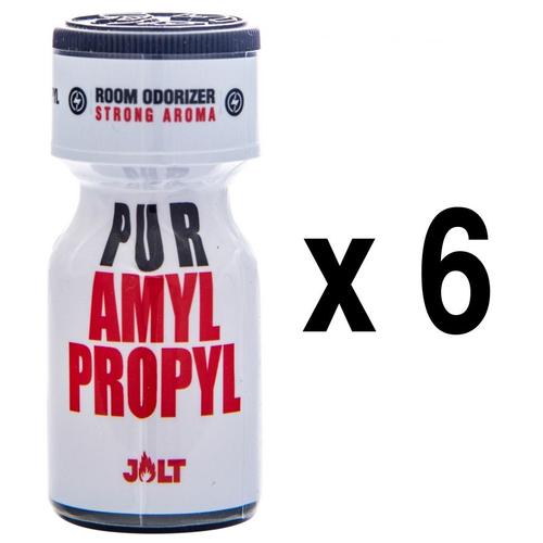 Poppers Pure Amyl Propyl 10 Ml Lot De 6