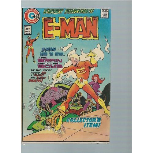 E-Man Vol. 1 # 1 ( Octobre 1973 ) #### E-Man / The Knight [ Comic Book V.O. ]