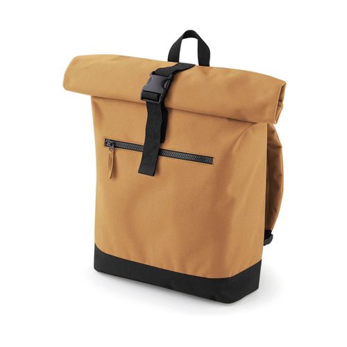 Sac ? dos roll-top 12L - compartiment ordinateur - BG855 - beige caramel