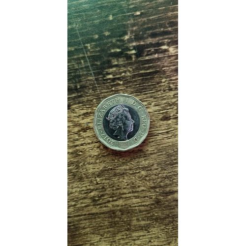 One Pound Elizabeth Ii D.G Reg F D