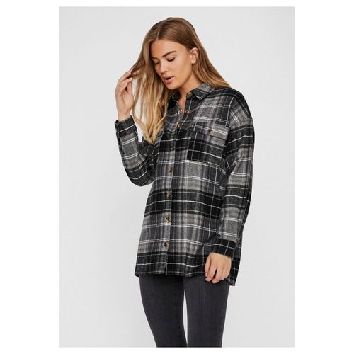 Chemise En Flanelle Gris Femme