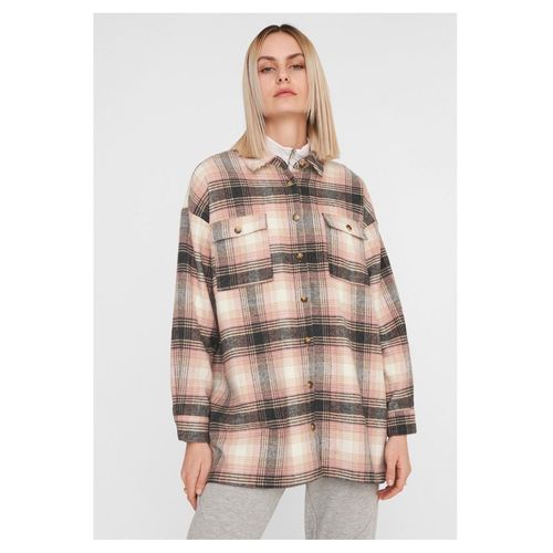 Chemise En Flanelle Rose Femme