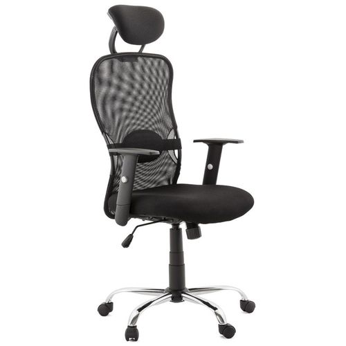 Fauteuil De Bureau 'soyouz' En Tissu Noir