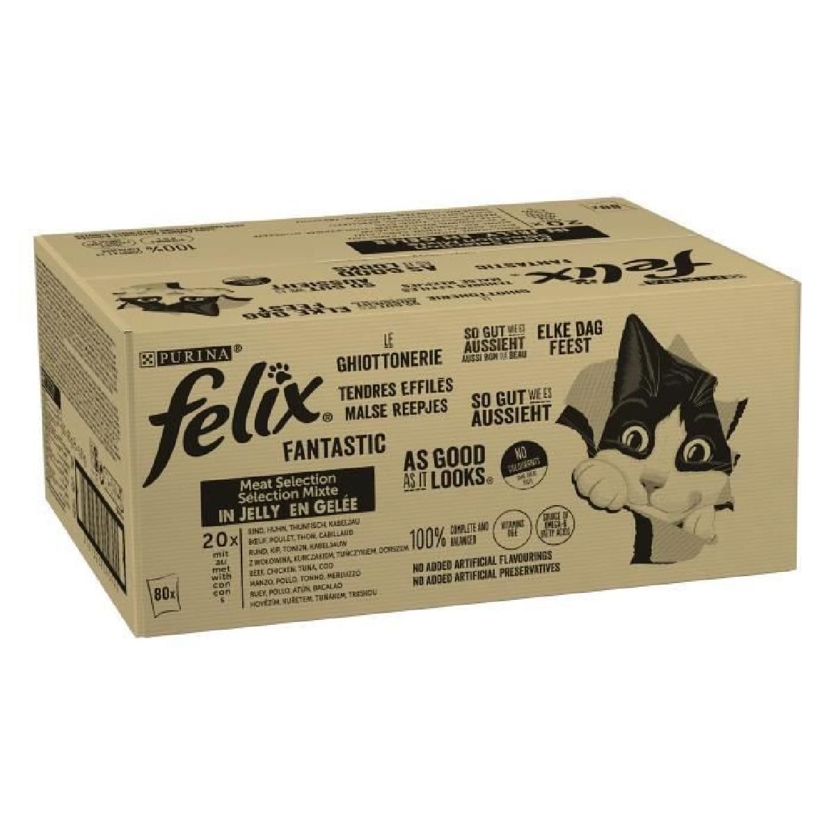 Pâtée Felix pour chat à prix discount sur