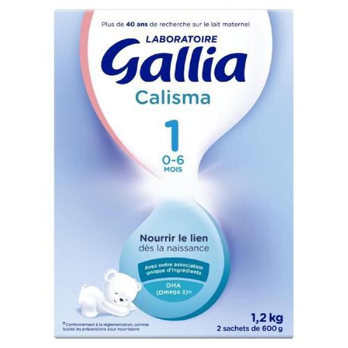 Laboratoire Gallia Calisma 1. Lait En Poudre Pour Bébé. De 0 A 6 Mois. 1.2 Kg