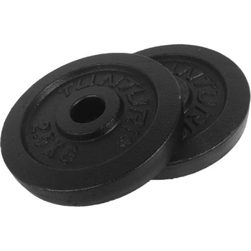 Tunturi Disque Musculation 2.50kg Noir. La Paire