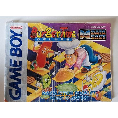Notice Du Jeu Burger Time Deluxe Sur Game Boy