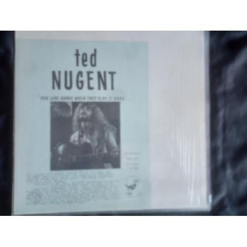 Ted Nugent You Love Bands When They Play Iy Hard Lp Live Usa 76 Mega Rare