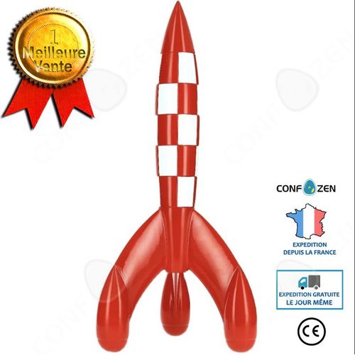 Jouet Modèle De Fusée Modèle De Figurine En Résine Modèle De Jouet Coloré Figurine Jouet Modèle De Fusée Rouge Figurine En Matériau