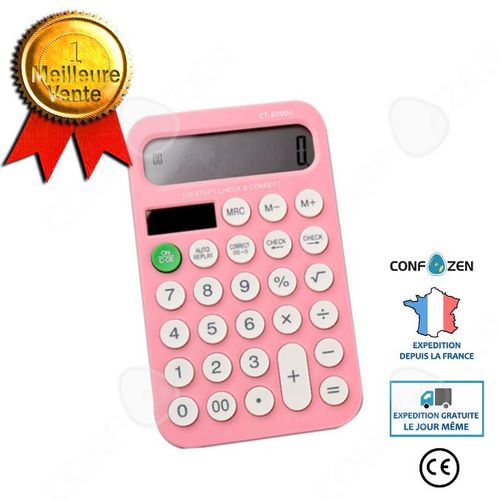 Calculatrice Bonbons Couleur Mini Calculatrice Mignon Simple Portable Informatique Portable Matière Plastique Fournitures Scolaires