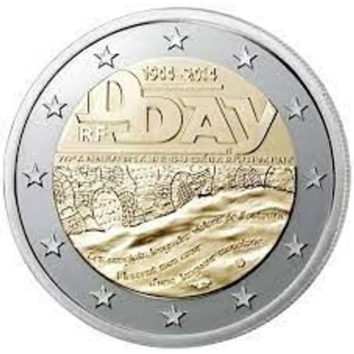 Pièce 2 Euros Dday 1944-2014