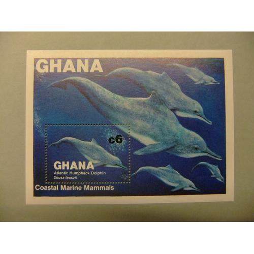 Ghana 1984 Fauna Mammifères Marins Yvert Bloc 98 ** Mnh