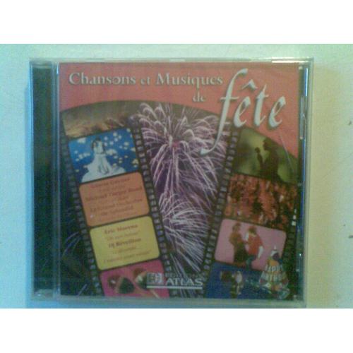  Chansons Et Musiques De Fete  - 17 Titres - 60 Minutes - Edition Atlas - Gloria Gaynor , Michael  Zaeger Band , Eric Morena ,  Dj Reveillon  ... Boite Crystal 