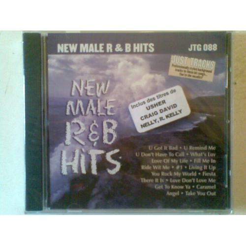  New Male R & B  Hits  - Jtg 088 -  Cd  Boite Crystal - 17 Titres - Import   Usa Edition Pocket Song ( P ) 2002 