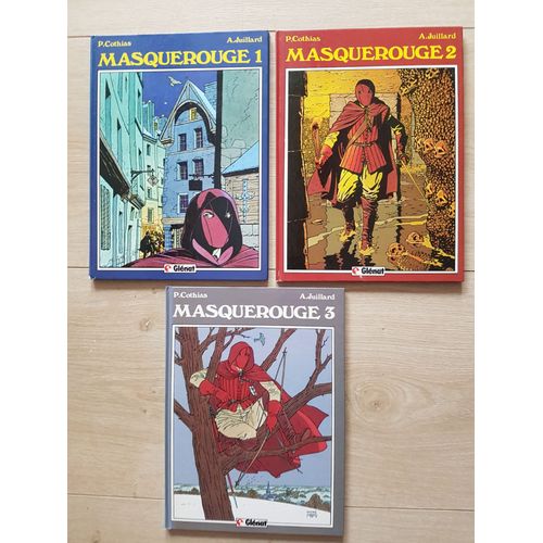 Lot De 3 Bd De Cothias Et Juillard: Masque Rouge T1-2-3