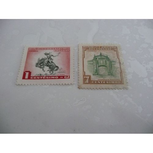 2 Timbres Uruguay