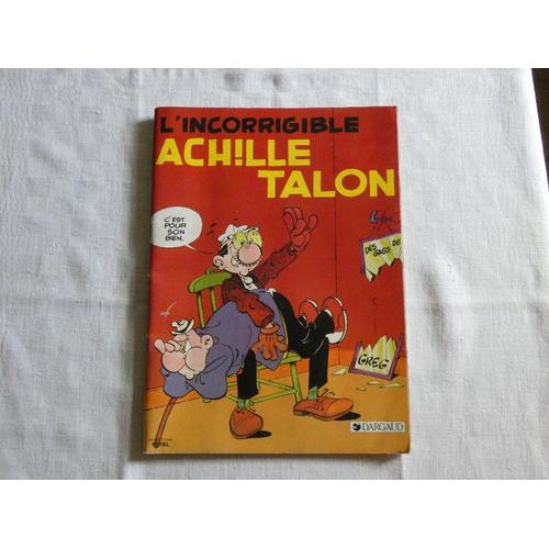 Greg L'incorrigible Achille Talon Édition Publicitaire Total 1983
