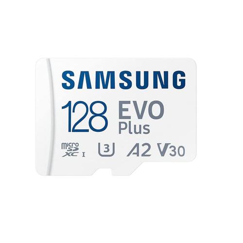 Carte Mémoire Micro SDXC SAMSUNG EVO PLUS 2021 version 128 Go U3 A2 V30 MB-MC128KA/EU -CM01