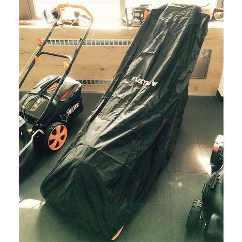 FUXTEC - Housse de protection pour tondeuse à gazon en noir