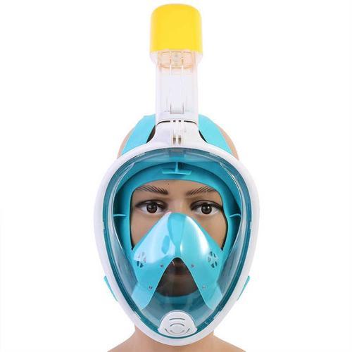 Masque de plongée sous marine, Anti buée, apnée, ensemble complet pour  enfants, masques faciaux, respirants avec bouchons d'oreille en Bonus