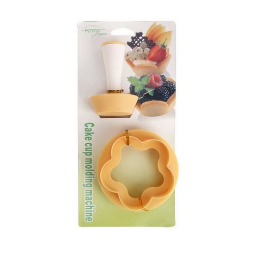 Moule À Pâtisserie En Plastique, Coquille De Tarte, Coupe Fleurs, Pâte Ronde, Muffin À Biscuits