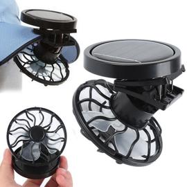 Generic Ventilateur Solaire Rechargeable + Panneaux + Radio Et Bluetooth +  Lampe - Prix pas cher
