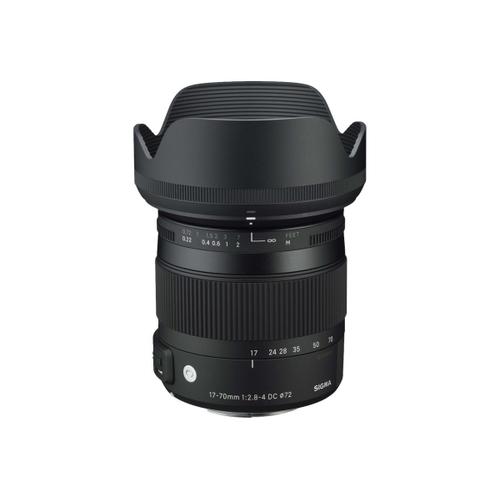 Objectif Sigma Contemporary - Fonction Macro - 17 mm - 70 mm - f/2.8-4.0 DC Macro OS HSM - Nikon F