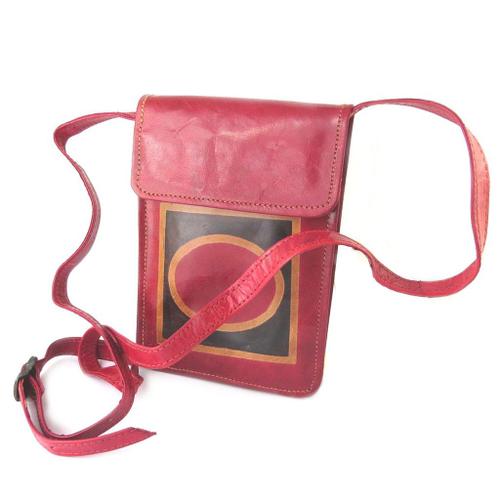 PROMOTION ! Pochette 'Divya' Rouge