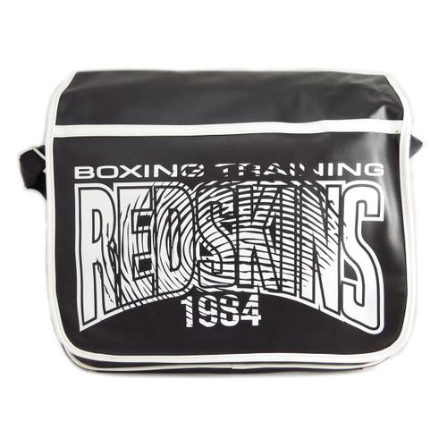 PROMOTION ! Besace 'Redskins' noir - 36x31x8. 5 cm