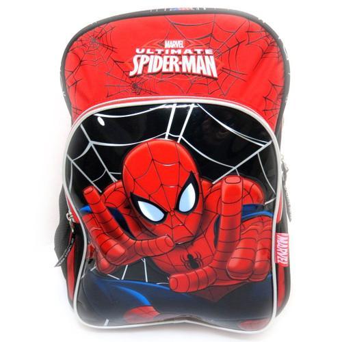 Sac à Dos 'Spiderman' rouge noir (40 cm)