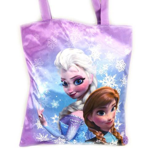 PROMOTION ! Sac shopping 'Frozen - Reine des Neiges' violet