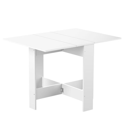 Table Pliante Papillon Blanc 103 X 76 - Symbiosis