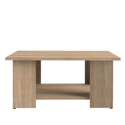 Table Basse Square Chêne Naturel 67 X 67 - Temahome