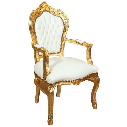 Fauteuil Louis Xvi De Style Français En Hêtre Massif