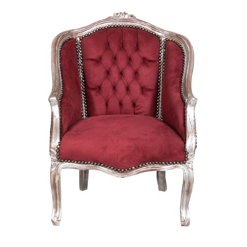Fauteuil Louis Xvi De Style Français En Hêtre Massif