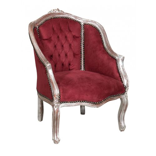 Fauteuil Louis Xvi De Style Français En Hêtre Massif