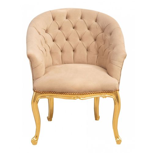 Fauteuil De Style Louis Xvi Français En Hêtre Massif