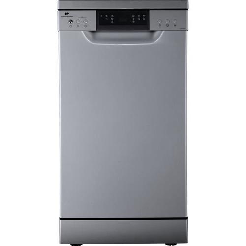 Continental Edison CELV1047S - Lave vaisselle Argent - Pose libre - largeur : 44.8