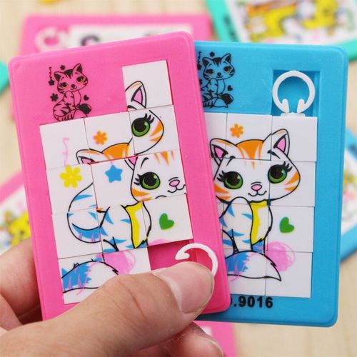 Puzzle En Plastique 3d Pour Adultes Et Enfants, Jouets Éducatifs Amusants, Dessins Animés, Apprentissage Des Maths