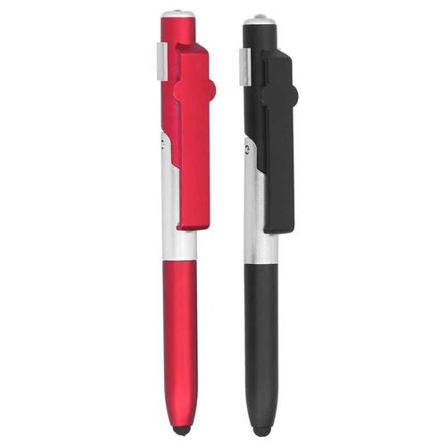 Stylo À Bille Pour Écran Tactile, Support De Téléphone Portable, Lampe De Poche, Stylo Capacitif Pour Lire Des Livres Électroniques, Pour Regarder Des Films
