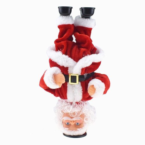Jouet Rotatif Électrique Danse Du Père Noël, Support De Main, Musique, Décor De Noël Pour Enfants, Cadeaux Pour Garçons Et Filles, Poupée Cascadeuse, Jouets Électroniques