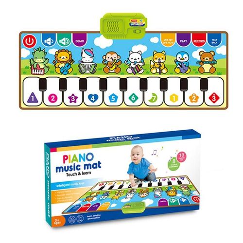 Tapis Musical Avec Voix D'animal Pour Bébé, Couverture De Piano Électronique, Jouet Éducatif, Instrument De Musique