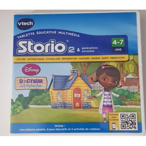 Vtech Jeu Docteur La Peluche Pour Tablette Éducative Storio 2